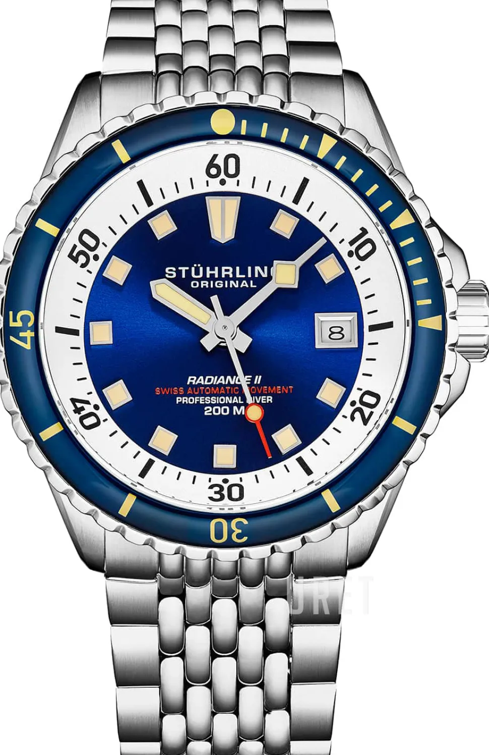 Radiance Blå/Stål Ø42 mm