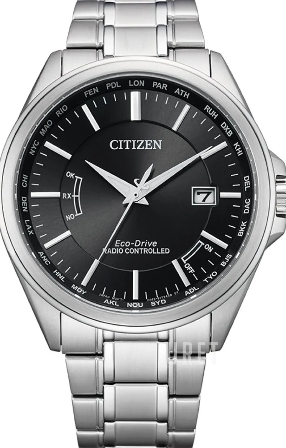 Radio Controlled Svart/Stål Ø43 mm