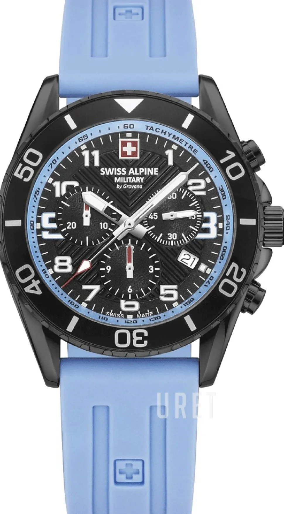 Raptor Svart/Gummi Ø42 mm