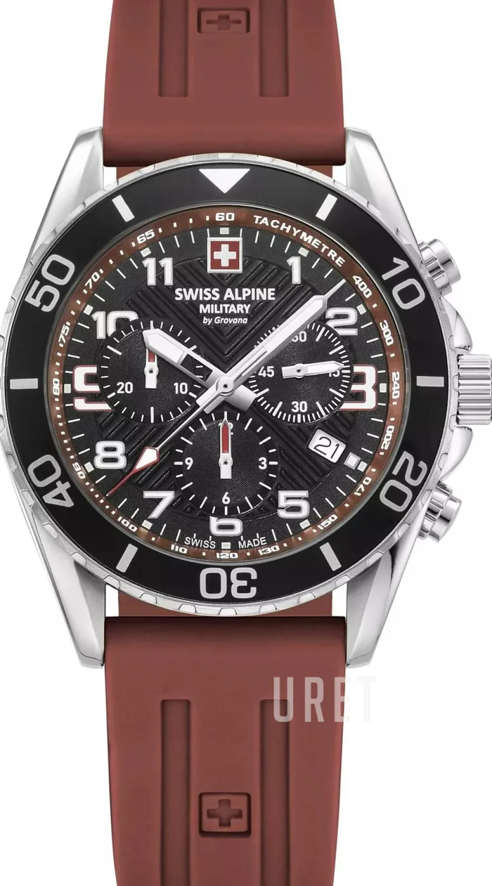 Raptor Svart/Gummi Ø42 mm