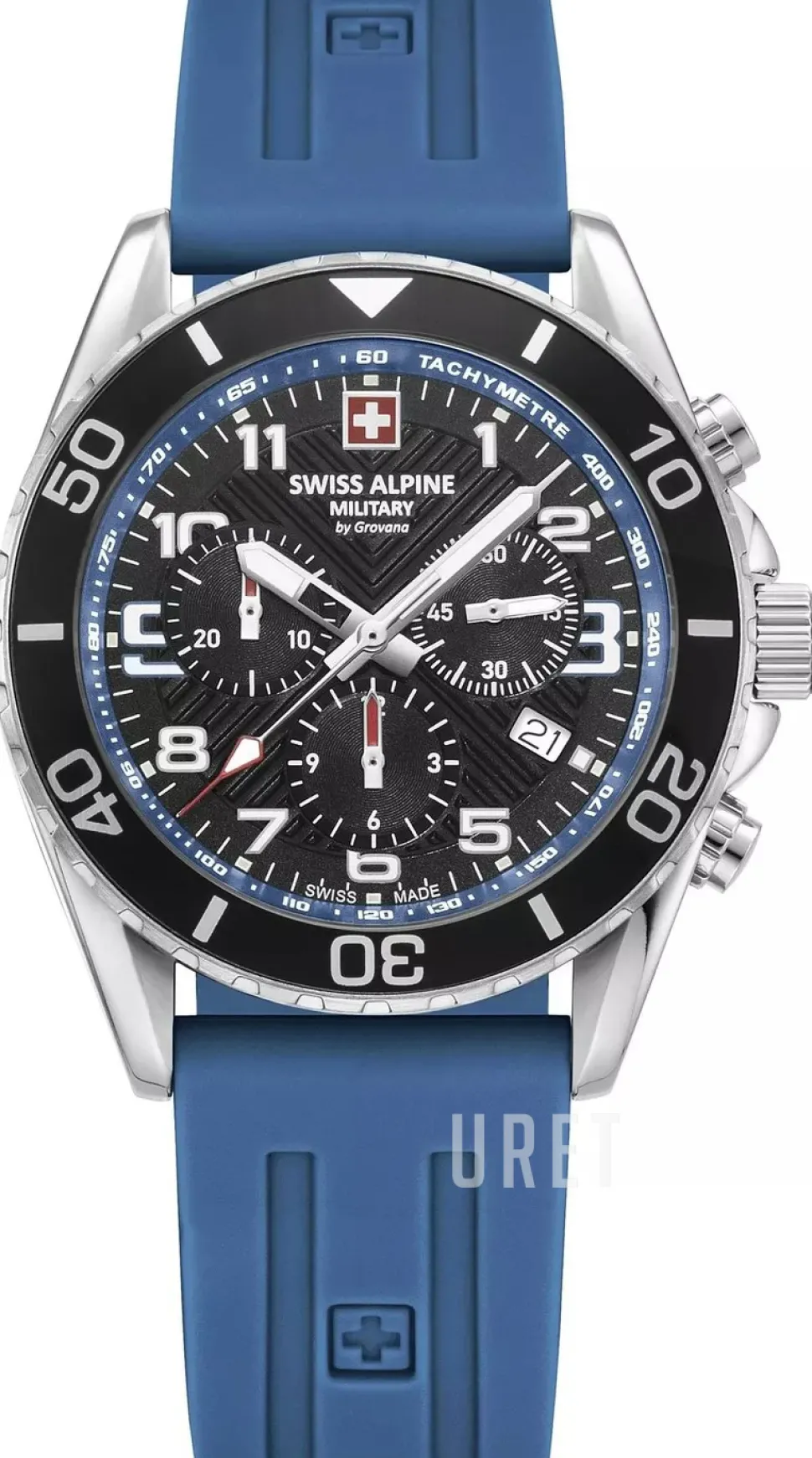 Raptor Svart/Gummi Ø42 mm