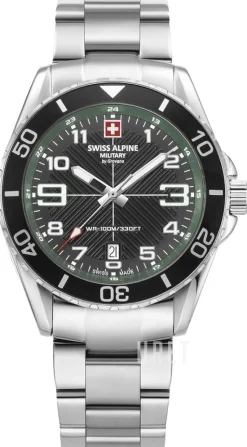 Raptor Svart/Stål Ø42 mm