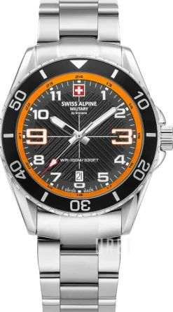 Raptor Svart/Stål Ø42 mm