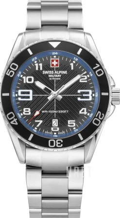 Raptor Svart/Stål Ø42 mm