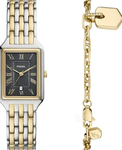 Raquel Svart/Gulguldtonat stål