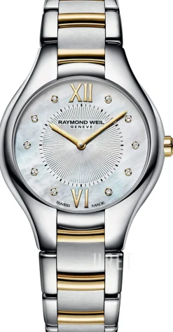 Raymond Noemia Vit/Stål Ø32 mm