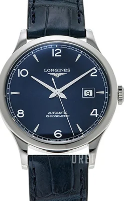 Record Blå/Läder Ø40 mm