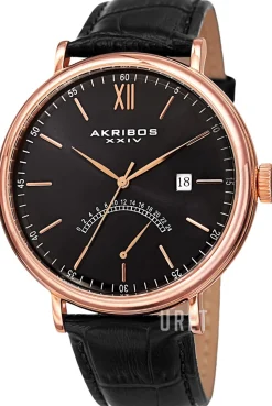 Retrograde Svart/Läder Ø46 mm