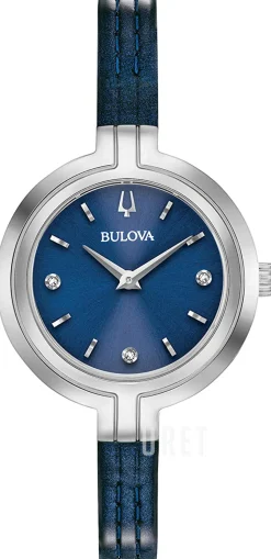 Rhapsody Blå/Läder Ø30 mm