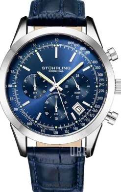 Rialto Blå/Läder Ø44 mm