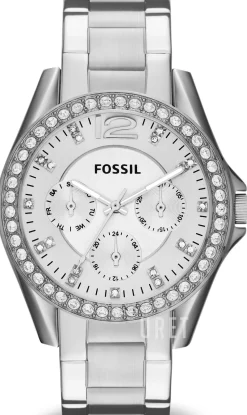 Riley Vit/Stål Ø38 mm