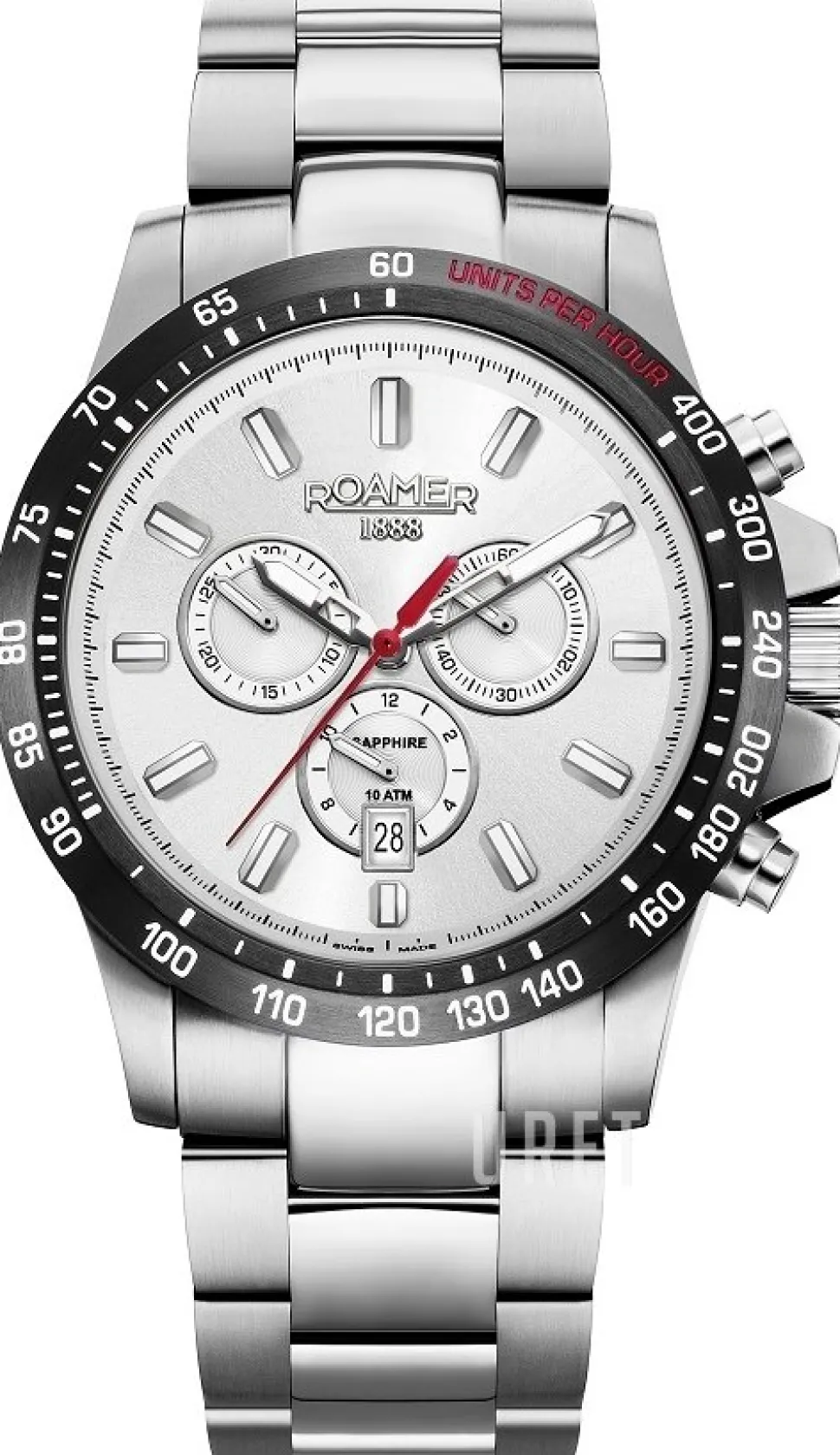 Rimini Silverfärgad/Stål Ø45 mm