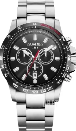 Rimini Svart/Stål Ø45 mm