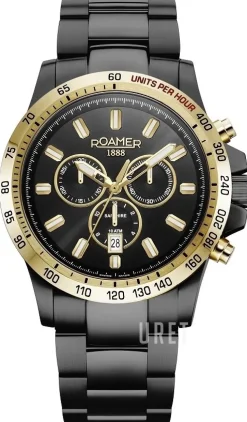 Rimini Svart/Stål Ø45 mm