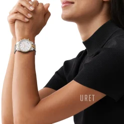 Ritz Vit/Guldtonat stål Ø37 mm