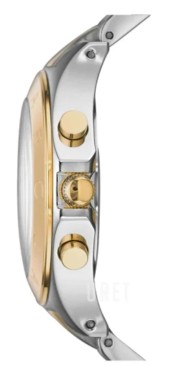 Rock Chrono Silverfärgad/Gulguldtonat stål Ø40 mm