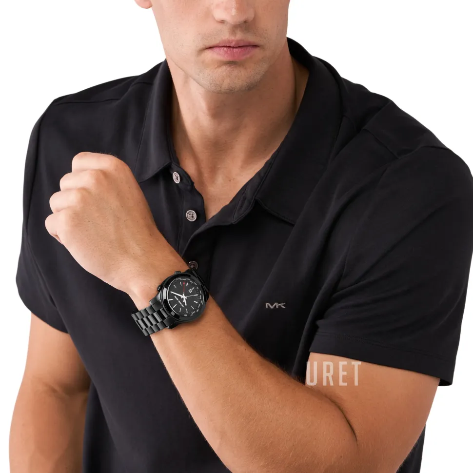 Runway Svart/Stål Ø45 mm