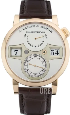 Saxonia Silverfärgad/Läder Ø41.9 mm