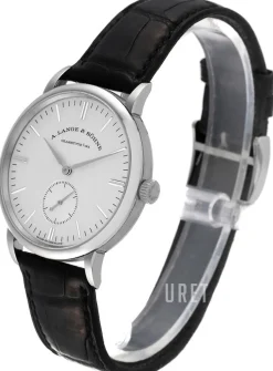 Saxonia Silverfärgad/Läder Ø35 mm