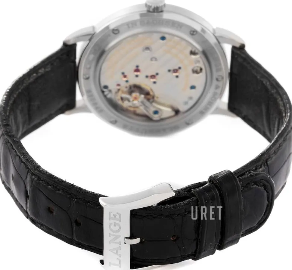 Saxonia Silverfärgad/Läder Ø35 mm