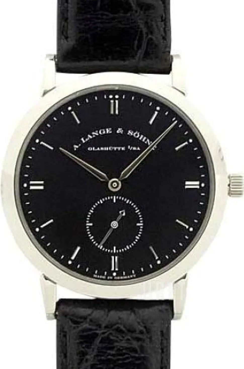 Saxonia Svart/Läder Ø37 mm