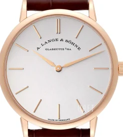 Saxonia Vit/Läder Ø37 mm