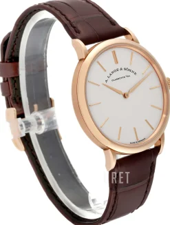 Saxonia Vit/Läder Ø37 mm