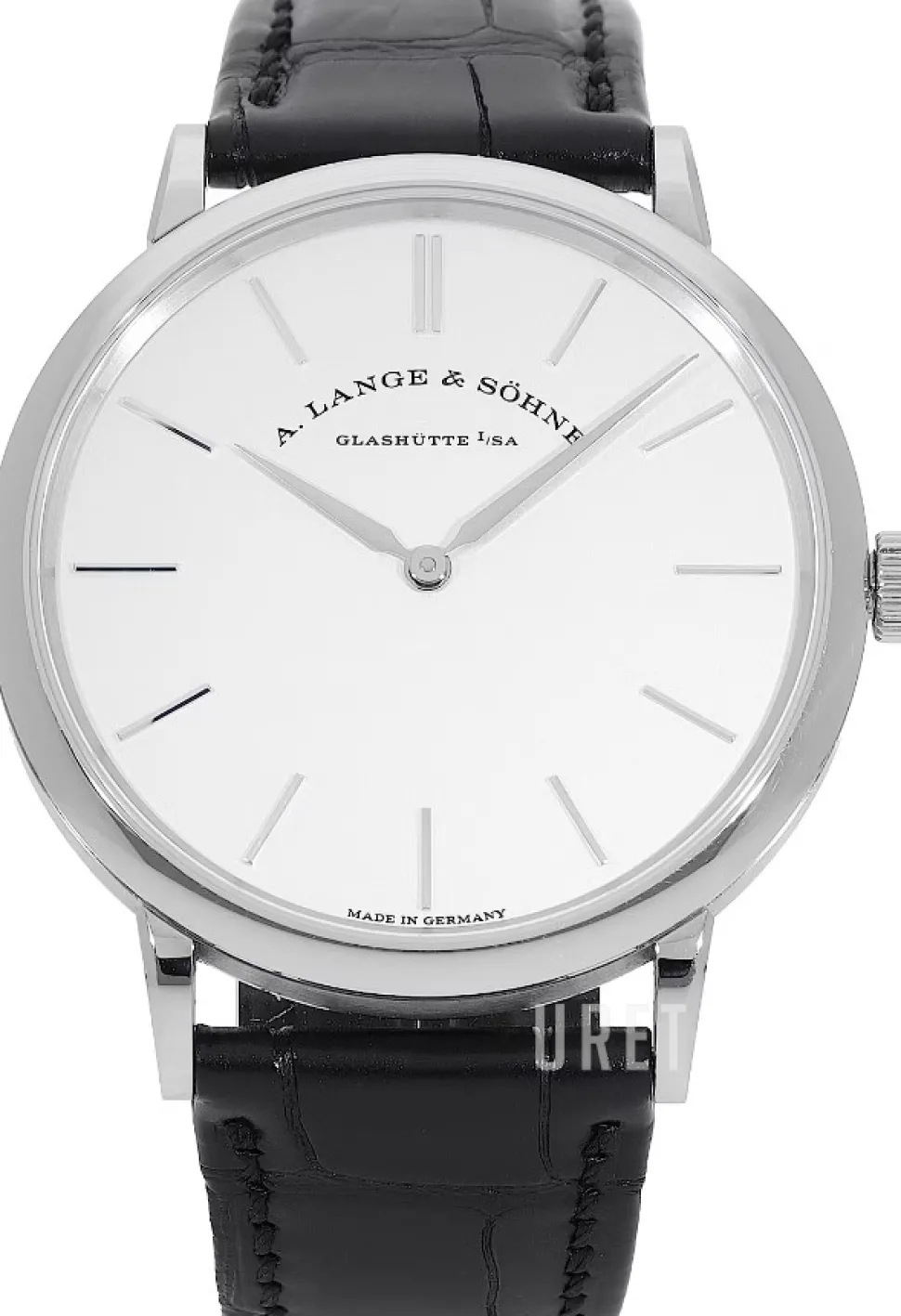 Saxonia Vit/Läder Ø37 mm