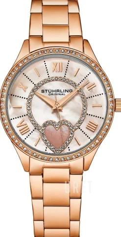 Saylor Rosa/Roséguldstonat stål Ø38 mm