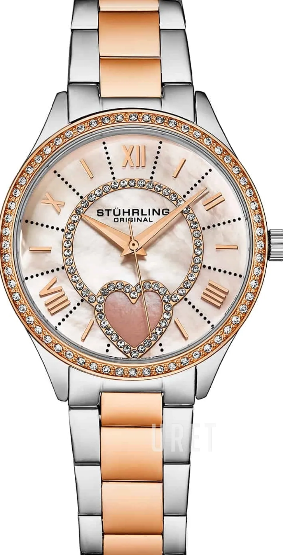 Saylor Rosa/Roséguldstonat stål Ø38 mm