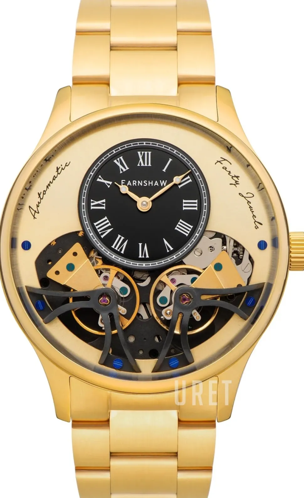 Scientists Faraday Svart/Gulguldtonat stål Ø44 mm