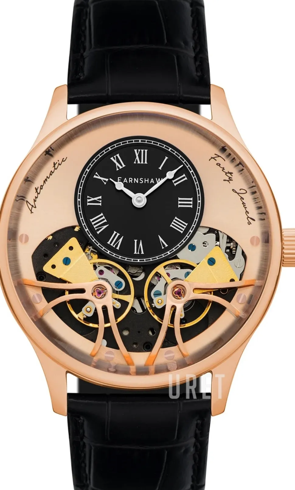 Scientists Faraday Svart/Läder Ø44 mm