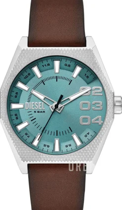 Scraper Blå/Läder Ø43 mm