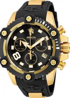 Sea Base Svart/Gulguldtonat stål Ø48 mm