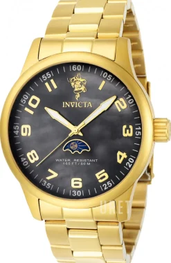 Sea Svart/Gulguldtonat stål Ø44 mm