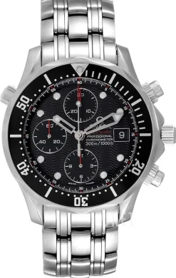 Seamaster 300 M Chrono Svart/Stål Ø41 mm