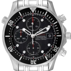 Seamaster 300 M Chrono Svart/Stål Ø41 mm