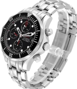 Seamaster 300 M Chrono Svart/Stål Ø41 mm
