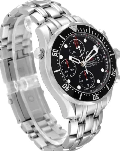 Seamaster 300 M Chrono Svart/Stål Ø41 mm