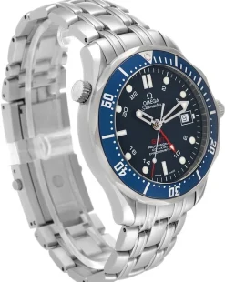 Seamaster 300 M GMT Blå/Stål Ø41 mm