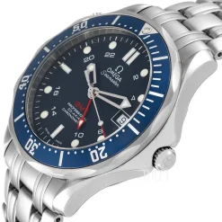 Seamaster 300 M GMT Blå/Stål Ø41 mm
