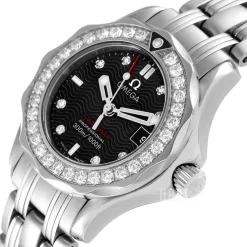 Seamaster 300 M Quartz Svart/Stål Ø28 mm