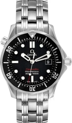 Seamaster 300 M Quartz Svart/Stål Ø36.25 mm