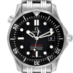 Seamaster 300 M Quartz Svart/Stål Ø36.25 mm