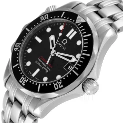 Seamaster 300 M Quartz Svart/Stål Ø36.25 mm