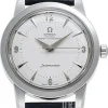 Seamaster 1948 Silverfärgad/Läder Ø38 mm