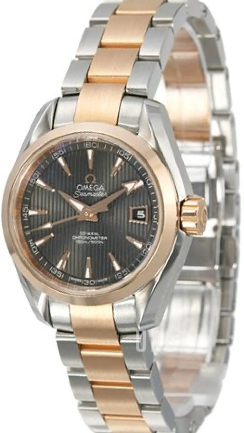 Seamaster Aqua Terra Automatic Grå/18 karat roséguld Ø30 mm