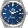 Seamaster Aqua Terra Blå/Stål Ø39 mm