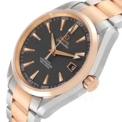Seamaster Aqua Terra Chronometer Grå/18 karat roséguld Ø41.5 mm