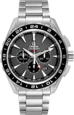 Seamaster Aqua Terra Chronograph Grå/Stål Ø44 mm